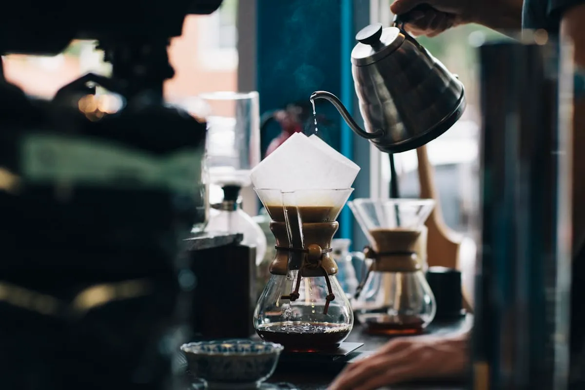 Kaffeebohnen in verschiedenen Röstgraden